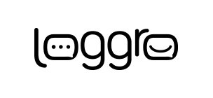 Logo monocromatico Loggro - Software Contable, Inventarios y Facturación electrónica+POS